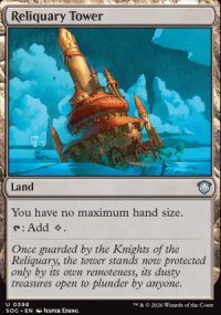 Reliquary Tower - Secrets of Strixhaven Commander Decks