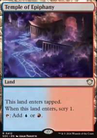 Temple of Epiphany - Secrets of Strixhaven Commander Decks