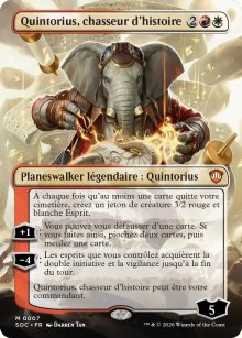 Quintorius, chasseur d'histoire - Secrets of Strixhaven Commander Decks