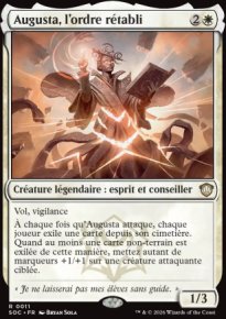 Augusta, l'ordre r�tabli - Secrets of Strixhaven Commander Decks