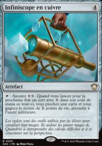 Infiniscope en cuivre - Secrets of Strixhaven Commander Decks