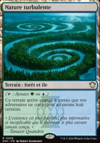 Nature turbulente - Secrets of Strixhaven Commander Decks