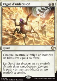Vague d'ind�cision - Secrets of Strixhaven Commander Decks