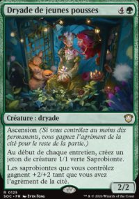 Dryade de jeunes pousses - Secrets of Strixhaven Commander Decks