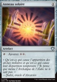 Anneau solaire - Secrets of Strixhaven Commander Decks