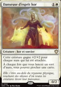 Danseuse d'esprit kor - Secrets of Strixhaven Commander Decks