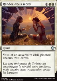 Rendez-vous secret - Secrets of Strixhaven Commander Decks
