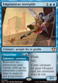 Emprunteur intr�pide<br>Chapardage - Secrets of Strixhaven Commander Decks