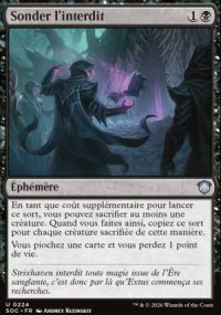 Sonder l'interdit - Secrets of Strixhaven Commander Decks