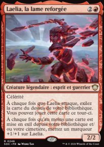 Laelia, la lame reforg�e - Secrets of Strixhaven Commander Decks
