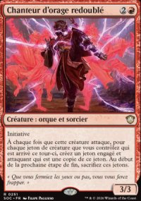 Chanteur d'orage redoubl� - Secrets of Strixhaven Commander Decks