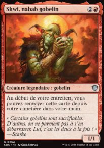 Skwi, nabab gobelin - Secrets of Strixhaven Commander Decks