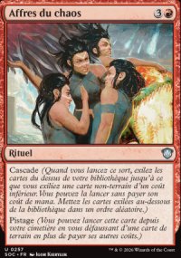 Affres du chaos - Secrets of Strixhaven Commander Decks