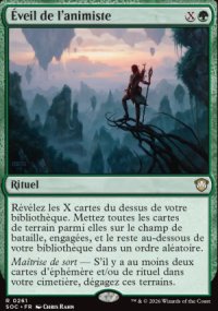 �veil de l'animiste - Secrets of Strixhaven Commander Decks