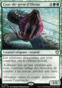 Croc-de-givre d'Ohran - Secrets of Strixhaven Commander Decks