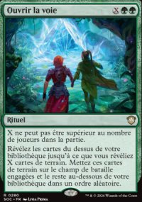Ouvrir la voie - Secrets of Strixhaven Commander Decks