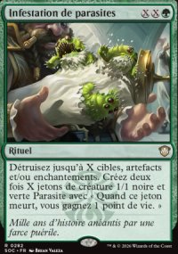 Infestation de parasites - Secrets of Strixhaven Commander Decks