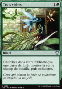 Trois visites - Secrets of Strixhaven Commander Decks