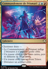 Commandement de Prismari - Secrets of Strixhaven Commander Decks