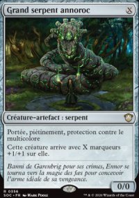Grand serpent annoroc - Secrets of Strixhaven Commander Decks