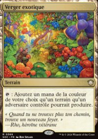 Verger exotique - Secrets of Strixhaven Commander Decks
