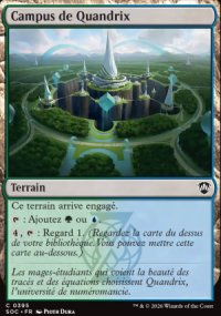 Campus de Quandrix - Secrets of Strixhaven Commander Decks
