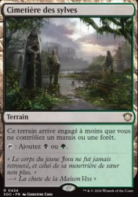 Cimeti�re des sylves - Secrets of Strixhaven Commander Decks
