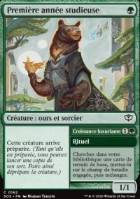 Premi�re ann�e studieuse<br>Croissance luxuriante - Secrets of Strixhaven