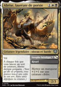 Abrise, laur�ate de po�sie<br>Strophe h�ro�que - Secrets of Strixhaven
