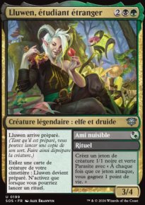 Lluwen, �tudiant �tranger<br>Ami nuisible - Secrets of Strixhaven