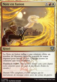 Note en fusion - Secrets of Strixhaven
