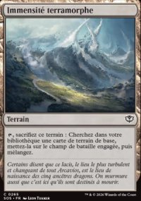 Immensit� terramorphe - Secrets of Strixhaven