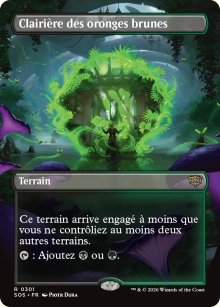 Clairi�re des oronges brunes - Secrets of Strixhaven