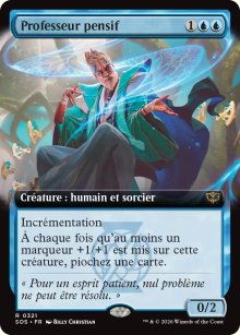 Professeur pensif - Secrets of Strixhaven