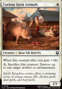 Curious Farm Animals - Avatar: The Last Airbender