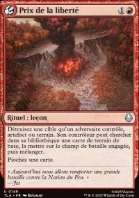 Prix de la libert - Avatar: The Last Airbender