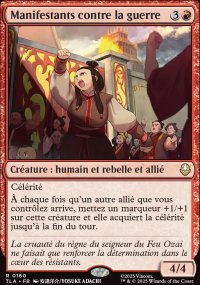 Manifestants contre la guerre - Avatar: The Last Airbender