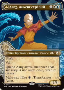 Aang, sauveur expditif<br>Aang et La, fureur de l'ocan