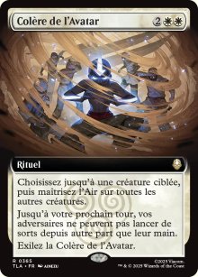 Colre de l'Avatar - Avatar: The Last Airbender