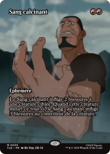 Sang calcinant - Avatar: The Last Airbender Eternal-Legal