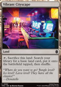 Vibrant Cityscape - Teenage Mutant Ninja Turtles Eternal Legal