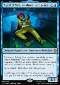 April O'Neil, en direct sur place - Teenage Mutant Ninja Turtles Eternal Legal