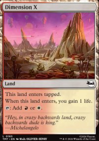 Dimension X - Teenage Mutant Ninja Turtles