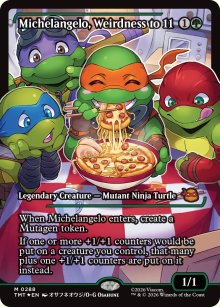 Michelangelo, bizarrerie d�brid�e - Teenage Mutant Ninja Turtles