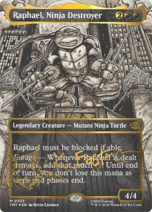 Raphael, destructeur ninja - Teenage Mutant Ninja Turtles