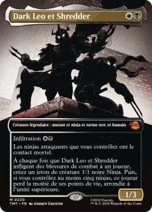Dark Leo et Shredder - Teenage Mutant Ninja Turtles