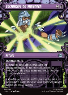 Technique de Shredder - Teenage Mutant Ninja Turtles