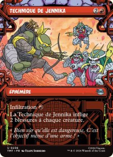 Technique de Jennika - Teenage Mutant Ninja Turtles