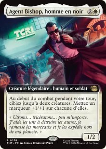 Agent Bishop, homme en noir - Teenage Mutant Ninja Turtles