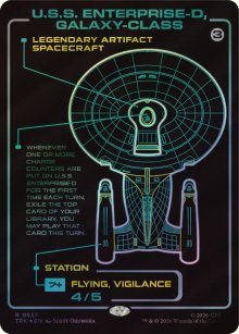 U.S.S. Enterprise-D, classe Galaxy - Star Trek
